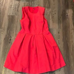 Cute Red Gap Dress with pockets